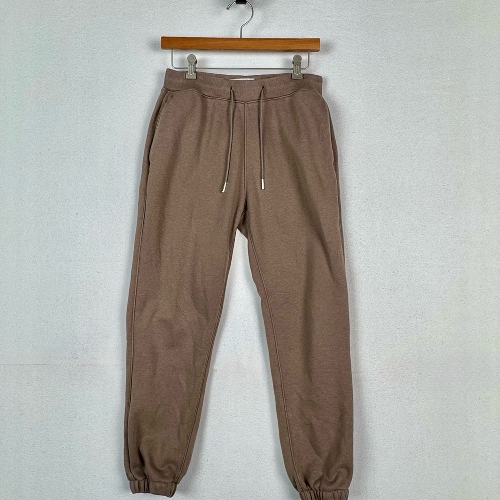 Abercrombie & Fitch Mens Small Relaxed Brown Essential Fleece Jogger Loungewear